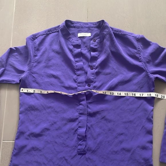 Equipment, silk purple, top/blouse - Picture 7 of 16